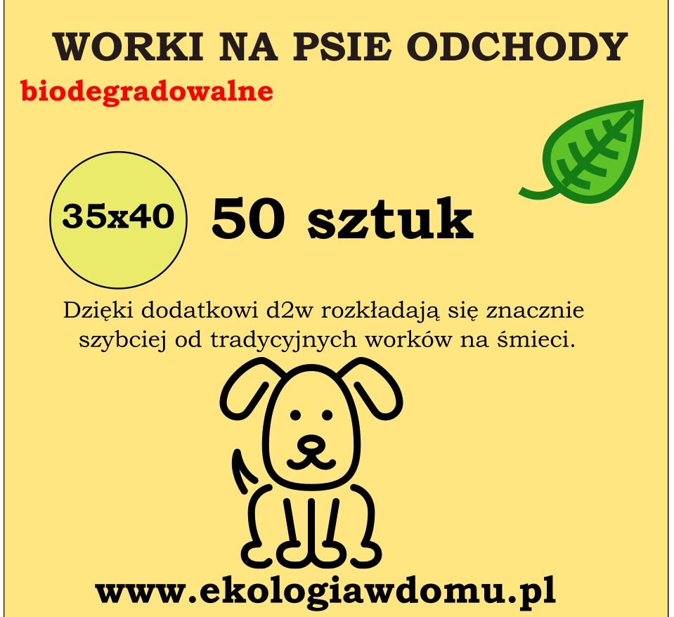 Pakiet worki na psie odchody