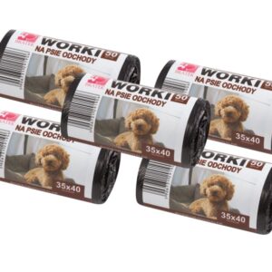 Worki na psie odchody pakiet 250 sztuk